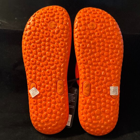 allbirds Sugar Zeffer 2 Unisex Flip Flops Bouyant Orange NWT W 13 M 11 - Picture 2 of 3